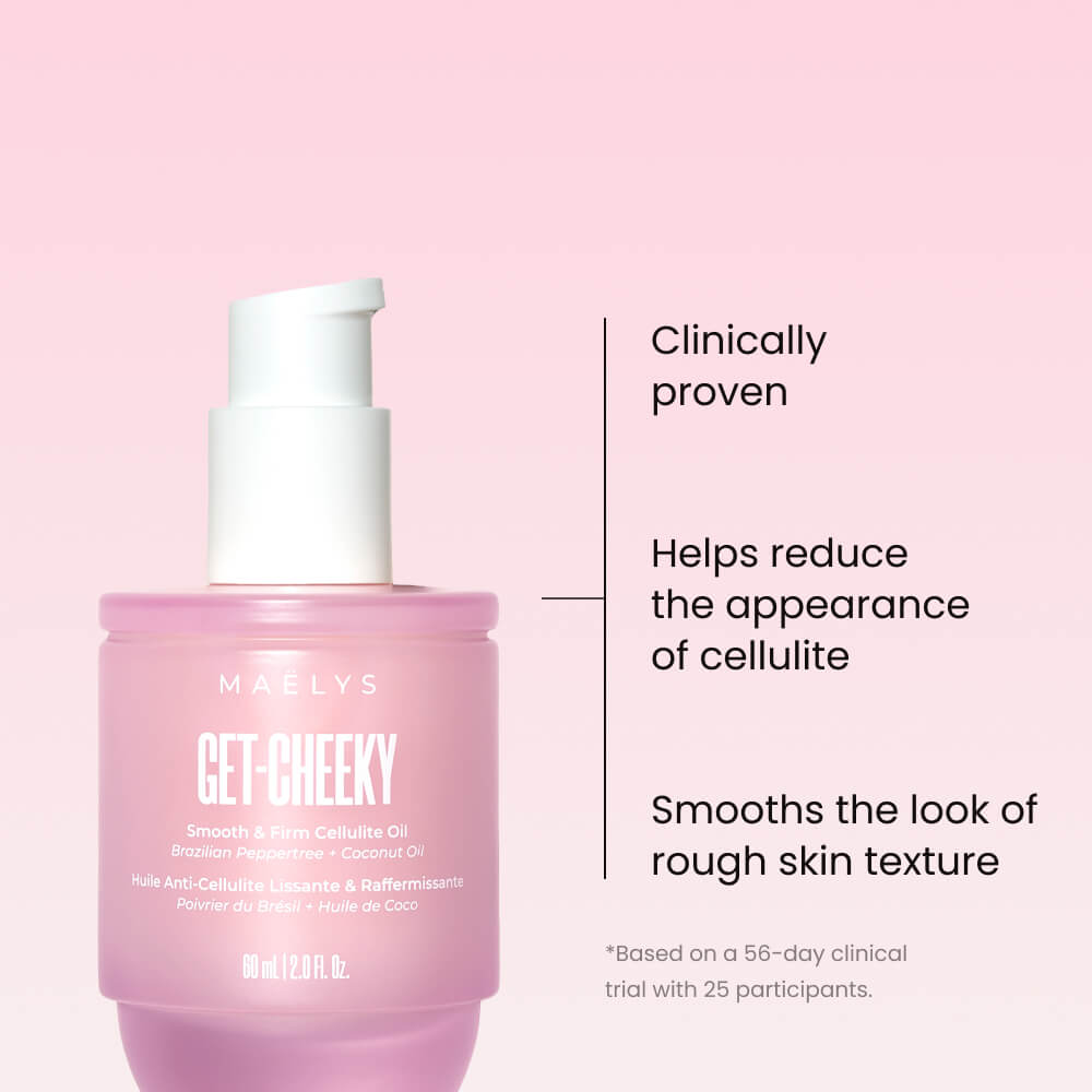 GET-CHEEKY Smooth &amp; Firm Cellulite Oil